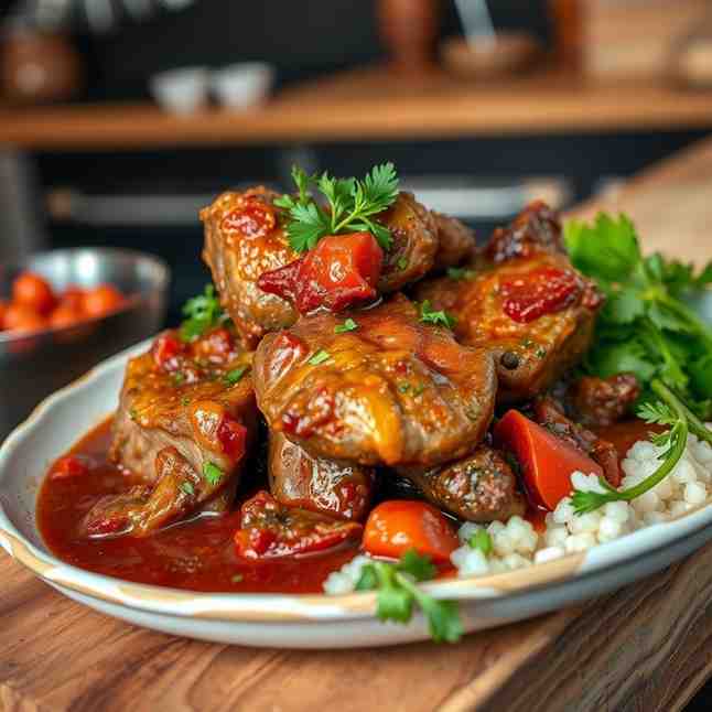 Slow-Simmered Seswaa - Bone-In Beef Chuck Recipe